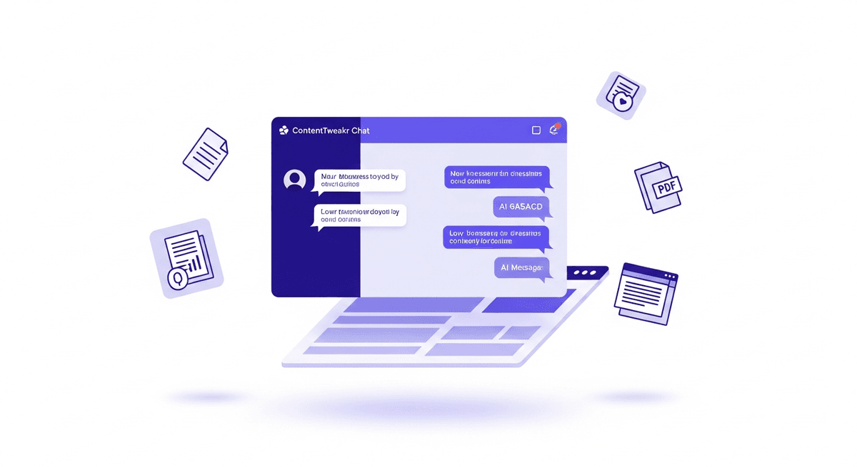 ContentTweakr Chat interface